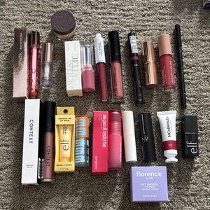 $4 Each - Mixed Pink Lip Gloss & Lip Care Collection